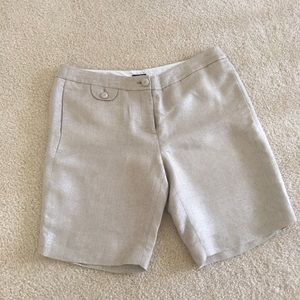 J Crew Shimmering barely worn shorts